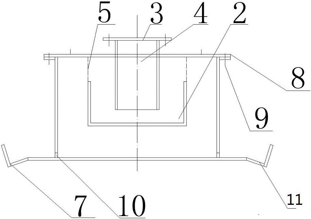 一種轉(zhuǎn)臺式過濾機(jī)洗水分布器的制作方法與工藝