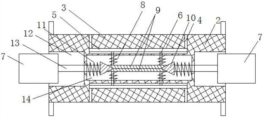 一种应用建筑支架的双拼槽钢的制作方法与工艺