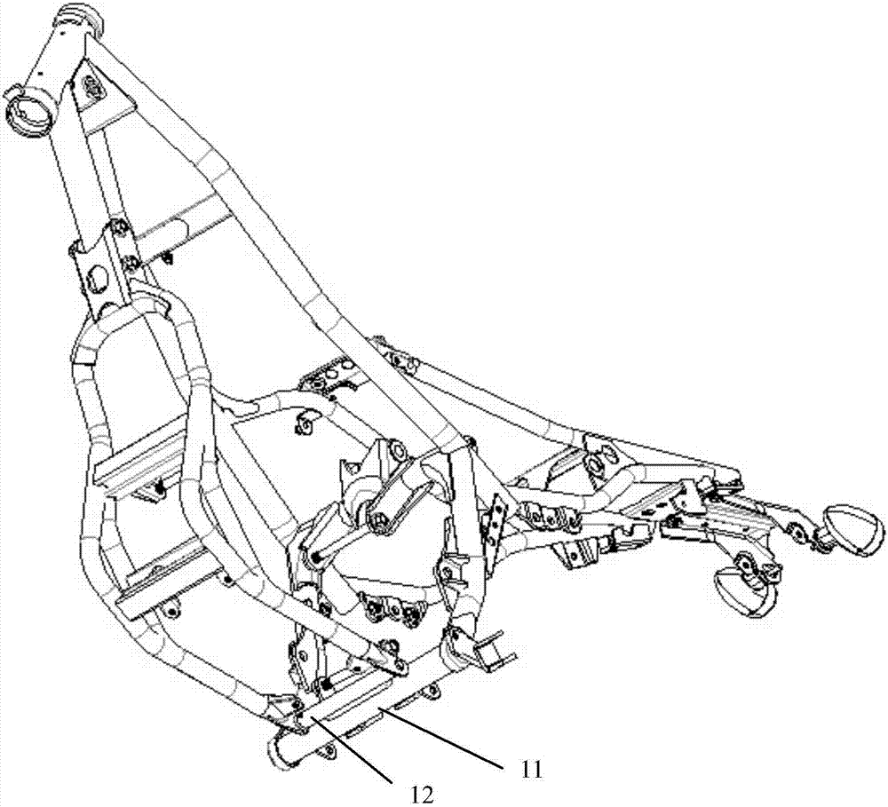 大排量摩托車車架以及摩托車的制作方法與工藝