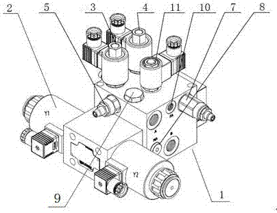 一種用于折彎?rùn)C(jī)的常開(kāi)式充液閥閥組的制作方法與工藝