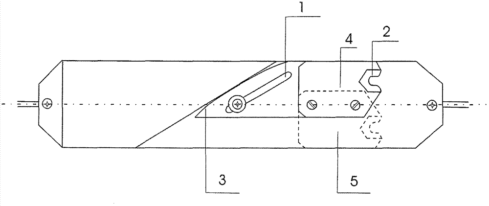 一種方管內腔輸送定位螺母的器具的制作方法與工藝