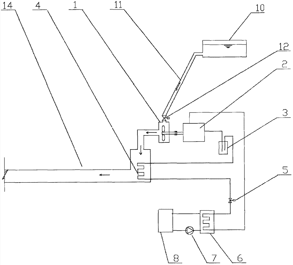 水力驅(qū)動(dòng)熱泵機(jī)組的制作方法與工藝