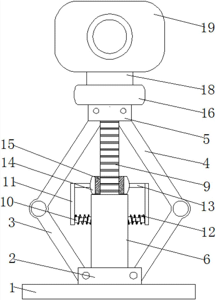 一種可調(diào)節(jié)高度的建筑測量儀的制作方法與工藝