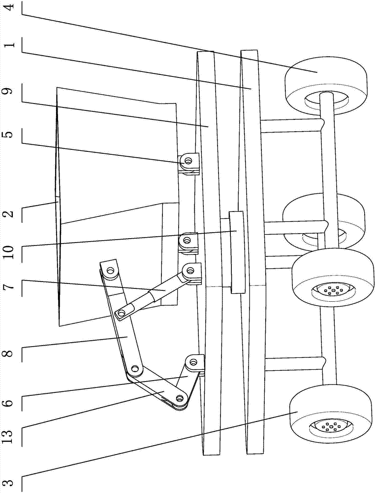 一/二/三自由度五連桿機構(gòu)式混合驅(qū)動集蔗裝置的制作方法