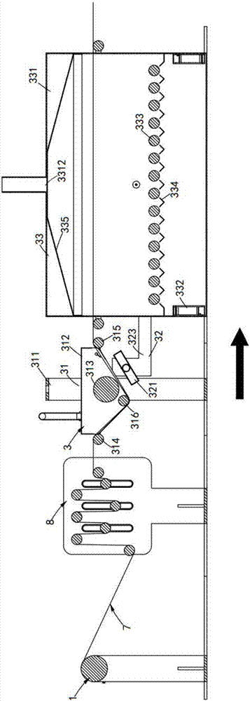 一种纺织物阻燃层高效涂抹系统的制作方法与工艺