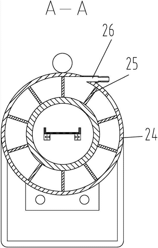一种内置气动双螺旋导流自动紧固件水洗槽的制作方法与工艺