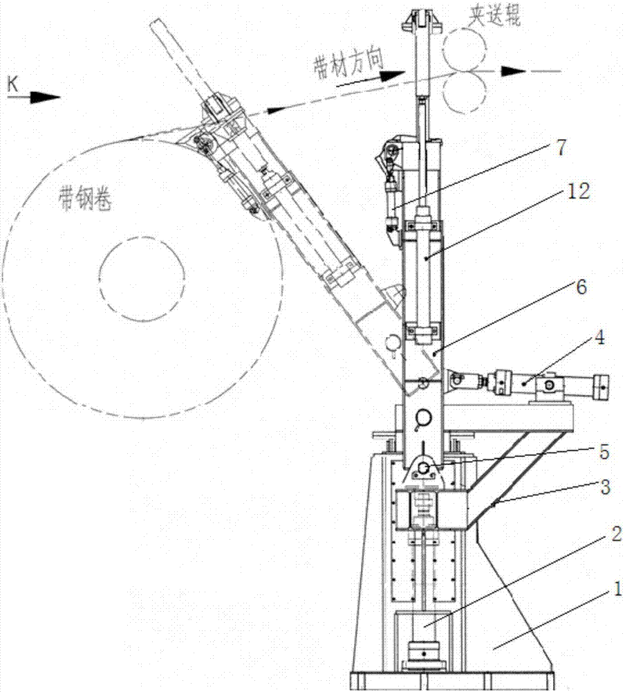 一種冷軋鋼卷開(kāi)頭裝置的制作方法