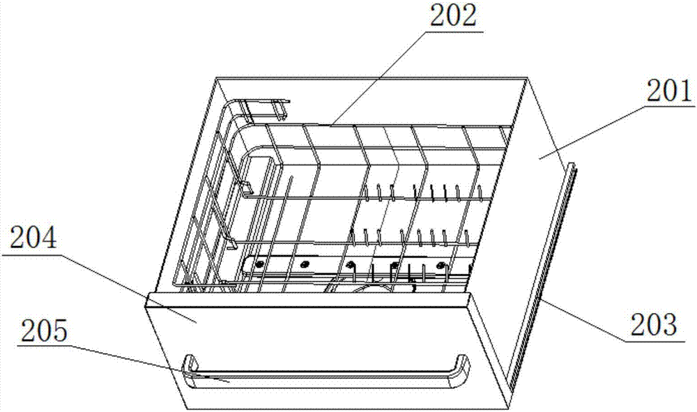 一種抽屜式洗碗機(jī)的制作方法與工藝
