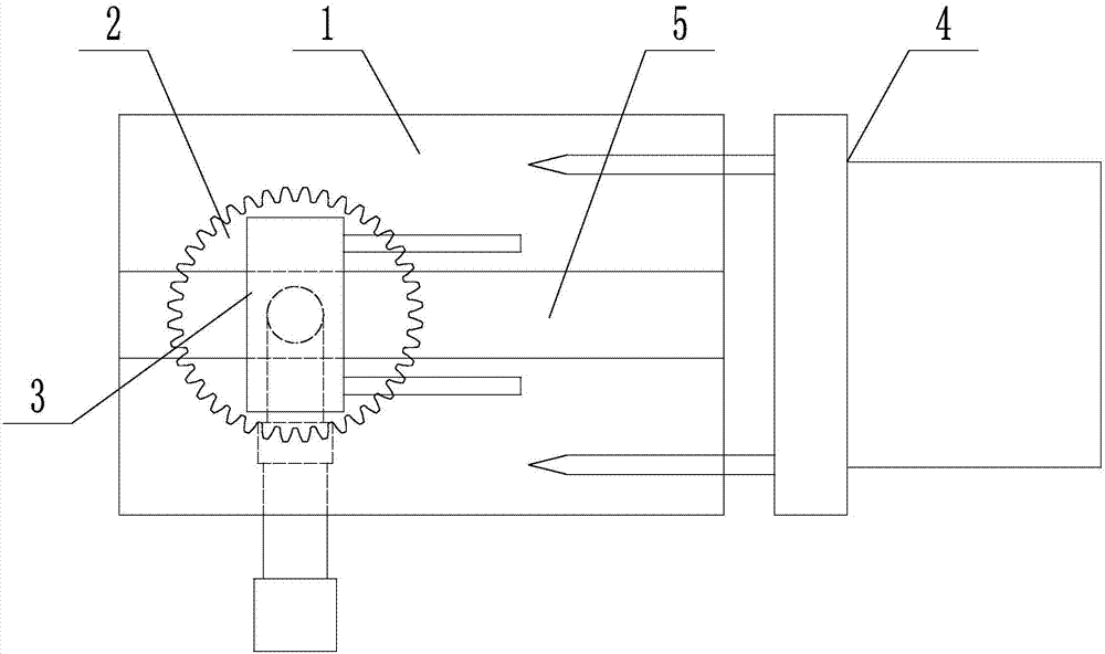 一種吹塑膜內(nèi)貼標(biāo)機(jī)持標(biāo)機(jī)構(gòu)的制作方法與工藝