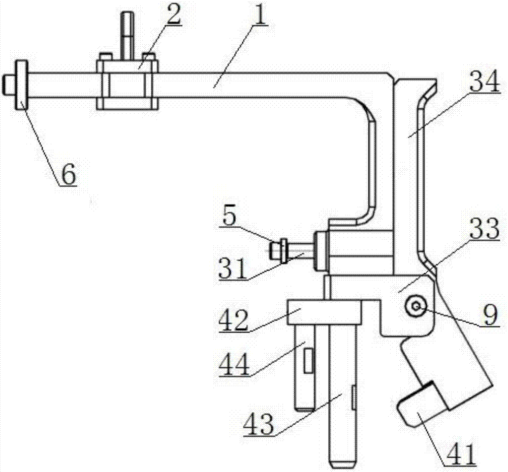 一种用于发动机下缸体的吊装夹具的制作方法与工艺