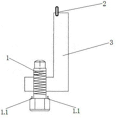 具有松动提示功能的路段里程指示牌的制作方法与工艺