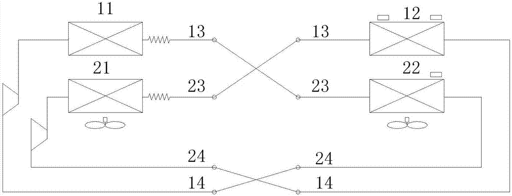 雙系統(tǒng)空調(diào)器連接管防錯(cuò)接的調(diào)試方法、裝置及空調(diào)器與流程