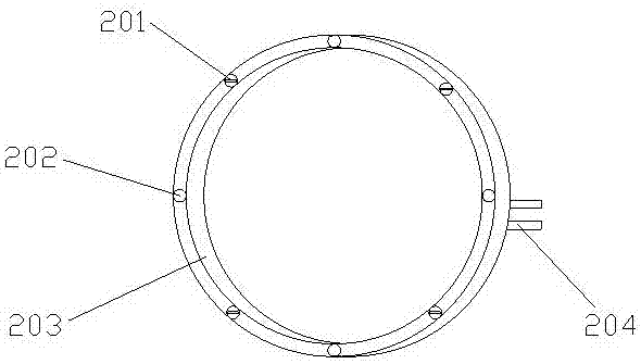 一種傳動(dòng)結(jié)構(gòu)進(jìn)排氣管監(jiān)控裝置的制作方法