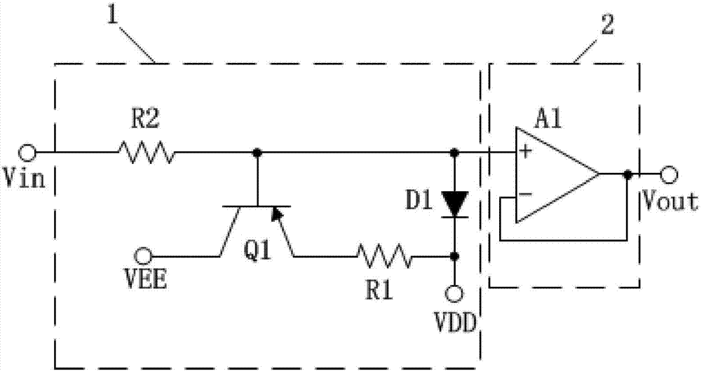 一種電極脫落檢測電路的制作方法與工藝