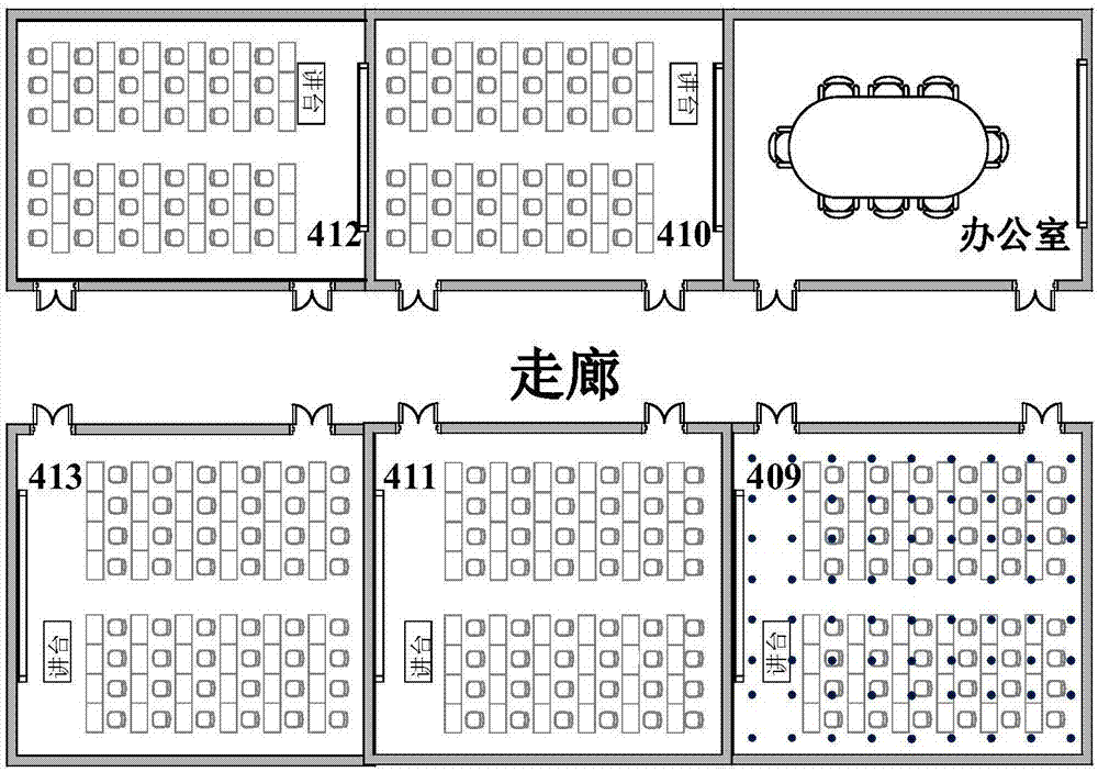 一種基于指紋校準(zhǔn)和指紋轉(zhuǎn)換的室內(nèi)定位方法與流程