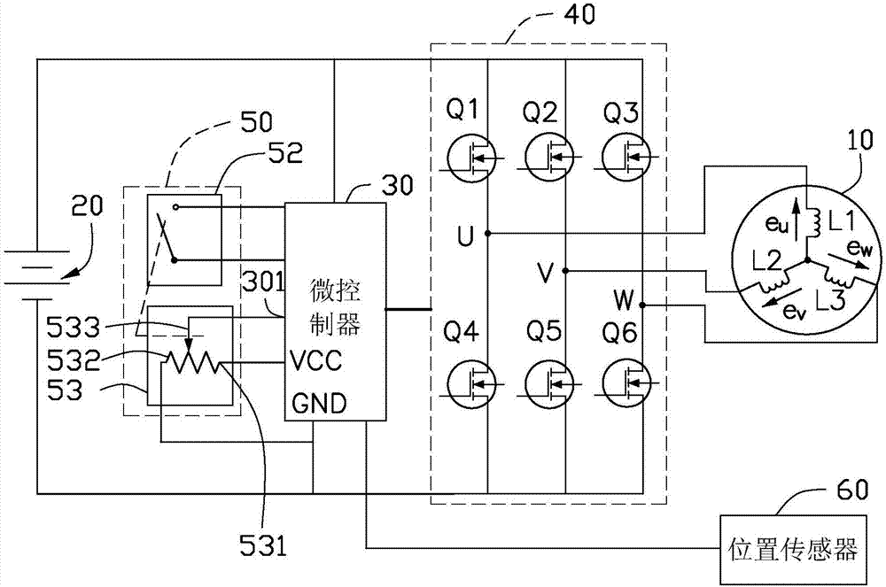 電動工具及其電機(jī)驅(qū)動系統(tǒng)的制作方法與工藝