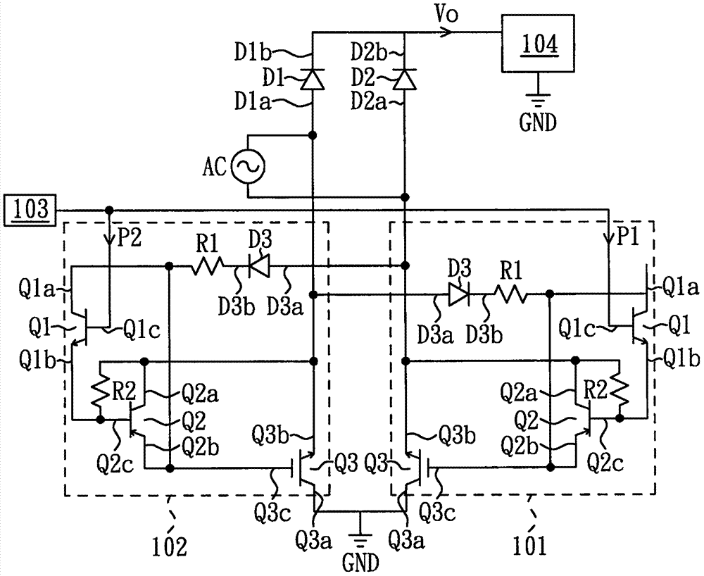 橋式整流電路的制作方法與工藝