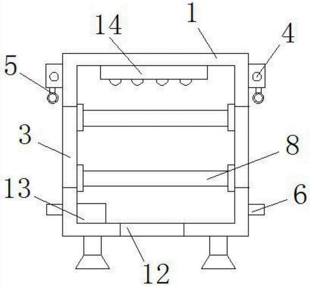 一種網(wǎng)絡(luò)設(shè)備用散熱機(jī)柜的制作方法與工藝