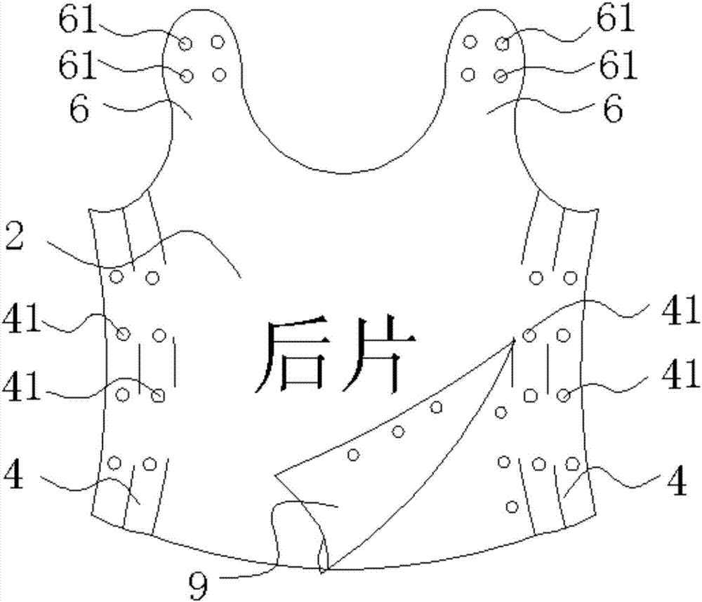 一种可调整尺码的儿童背心的制作方法与工艺