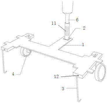 一種具有雨傘和購物袋的拖車的制作方法與工藝