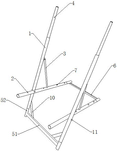 方便攜帶的可調(diào)式靠椅的制作方法與工藝