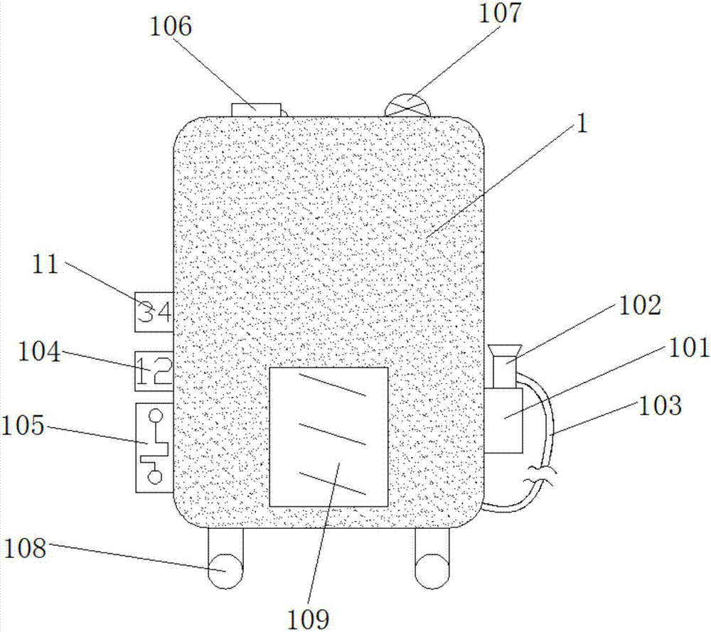 一種帶有涂料攪拌功能的噴涂設備的制作方法與工藝