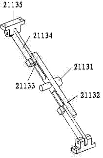 車門限位器的雙層料箱換位裝置的制作方法