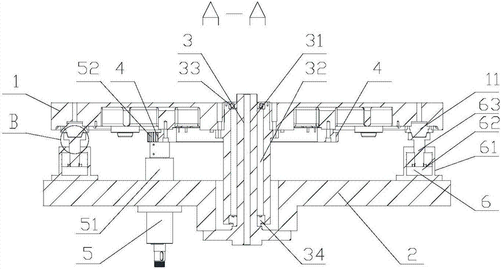 一種轉(zhuǎn)盤工作臺的制作方法與工藝