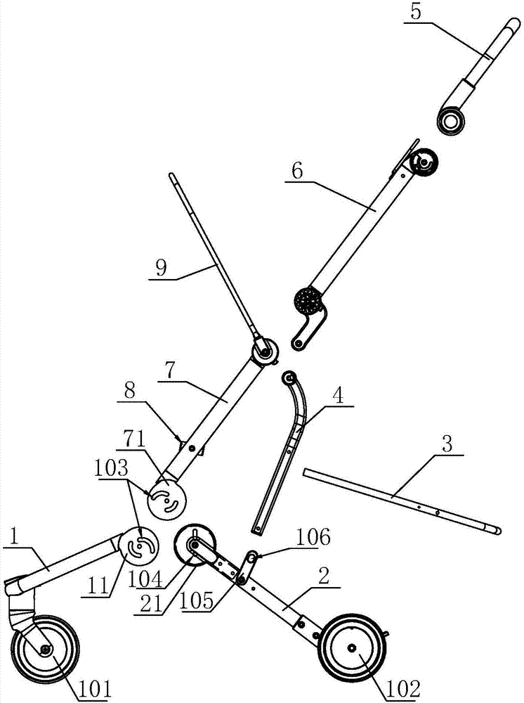 一種嬰兒推車的制作方法與工藝