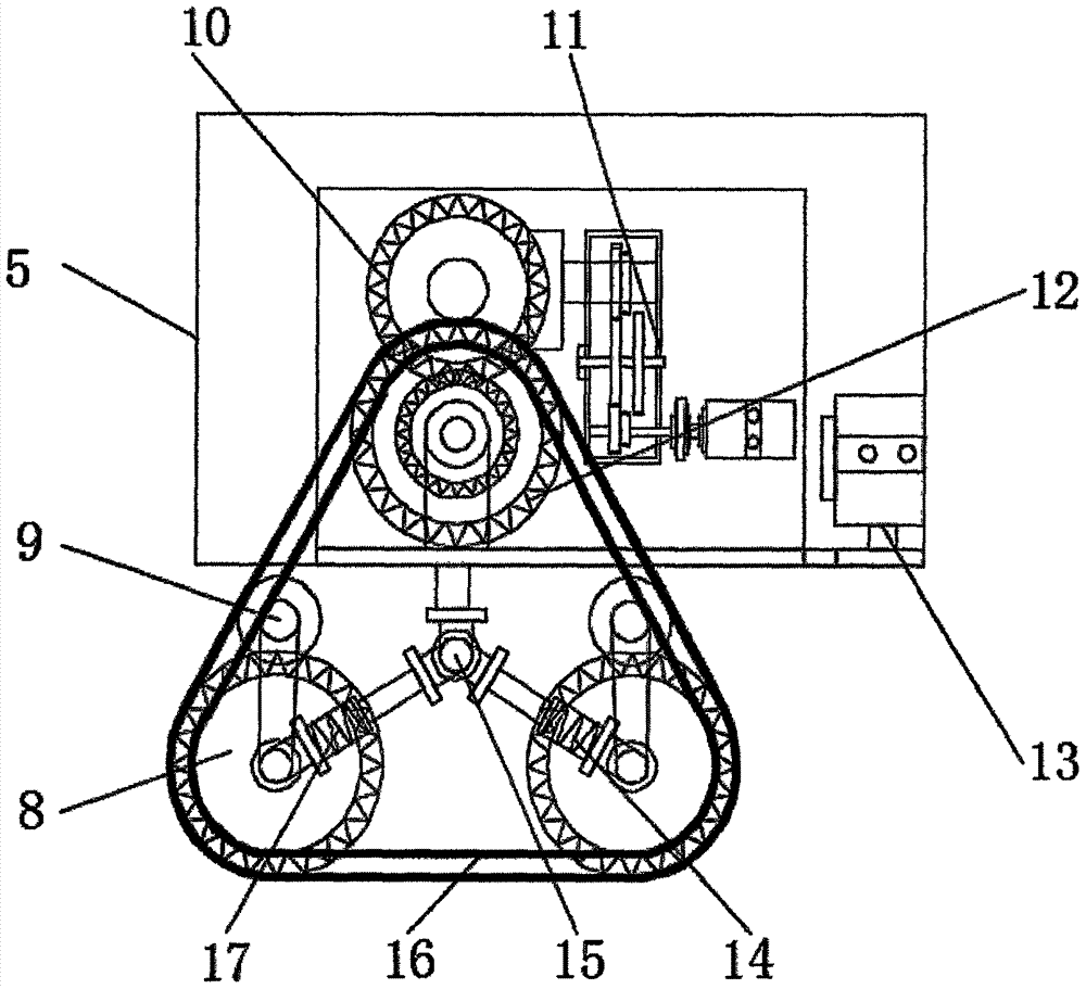 一種移動(dòng)機(jī)器人驅(qū)動(dòng)輪支撐機(jī)構(gòu)的制作方法與工藝