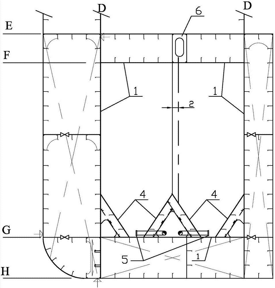 緊湊型鉆井船的散料罐式船艙的制作方法與工藝