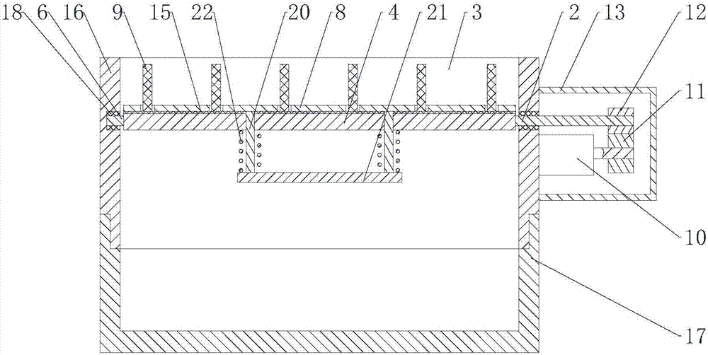 具有大容量的引线收纳结构的制作方法与工艺