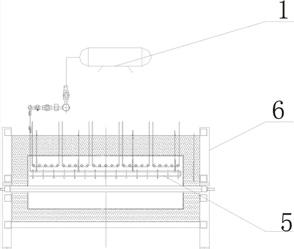 一种炉内压缩空气对流系统的制作方法与工艺