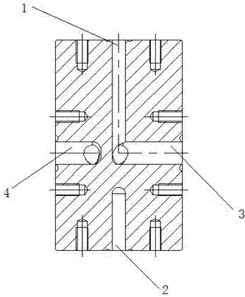 一種防混閥體的制作方法與工藝