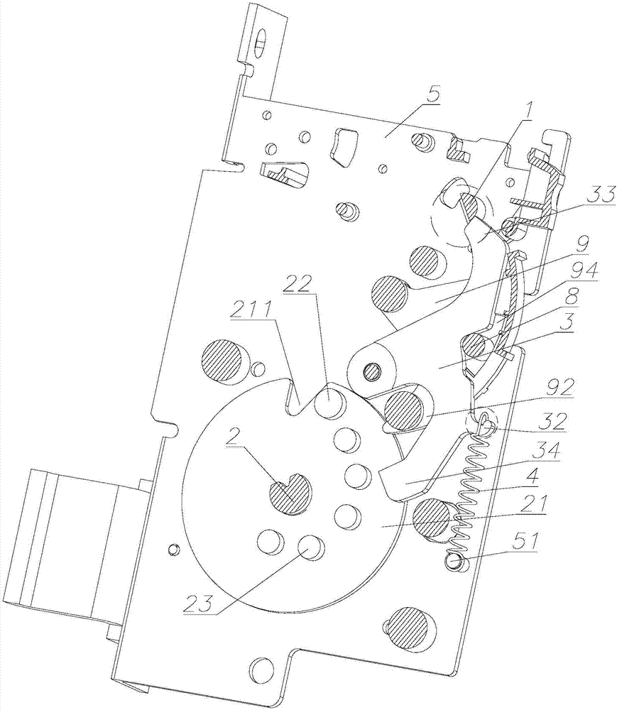 万能式断路器的操作机构的制作方法与工艺