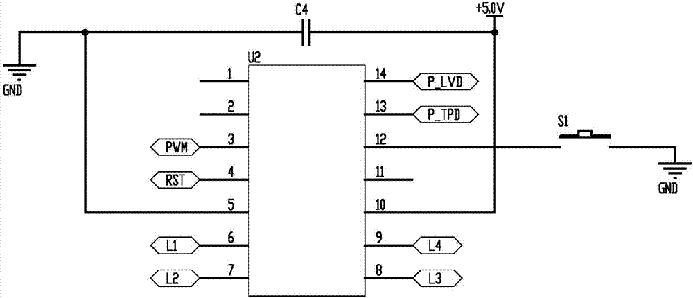 一种降压控制的LED装置的制作方法