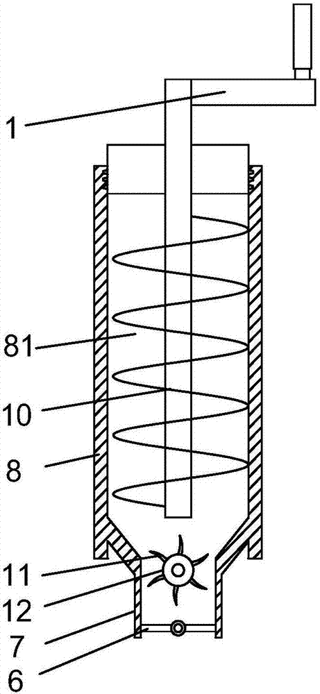 一種小型手動(dòng)農(nóng)業(yè)施肥機(jī)的制作方法與工藝