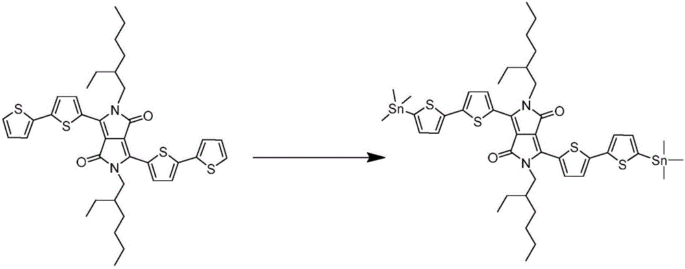 联二噻吩吡咯并吡咯二酮基宽吸收共轭聚合物及制备方法与流程