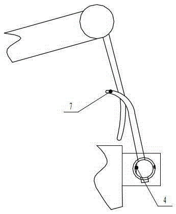 一種拉腰機(jī)的鉤針防擺動(dòng)結(jié)構(gòu)的制作方法與工藝