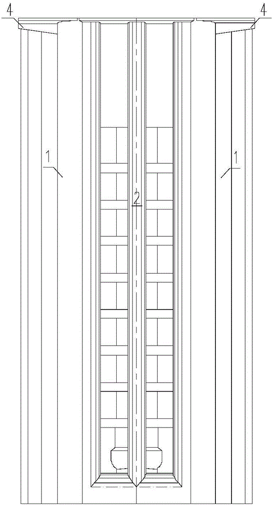 一種與豎井圍堰永臨結合布置的取水建筑物的制作方法與工藝