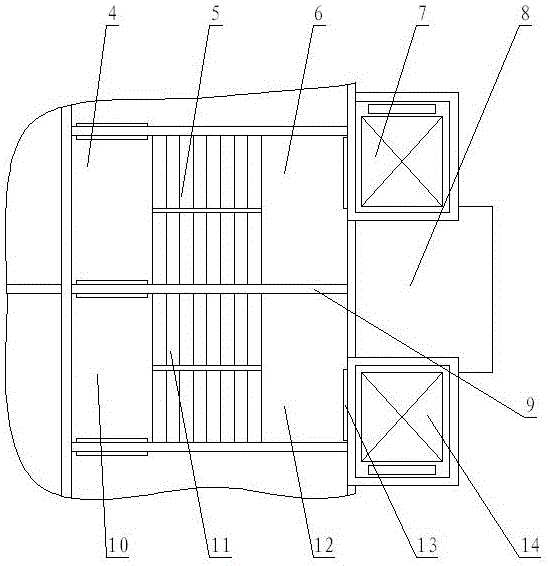高层建筑楼梯旁的电梯的制作方法与工艺