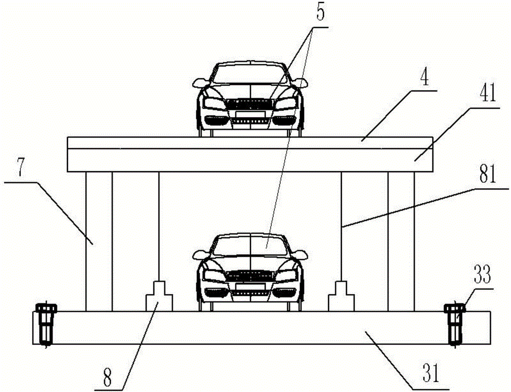 一種存車裝置及具有該存車裝置的車庫的制作方法