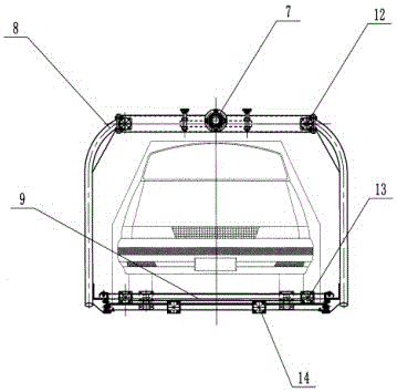 可防止載車板晃動(dòng)的鋼結(jié)構(gòu)垂直循環(huán)式立體車庫(kù)的制作方法與工藝