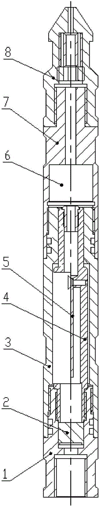 一種井下電子壓力計(jì)的制作方法與工藝