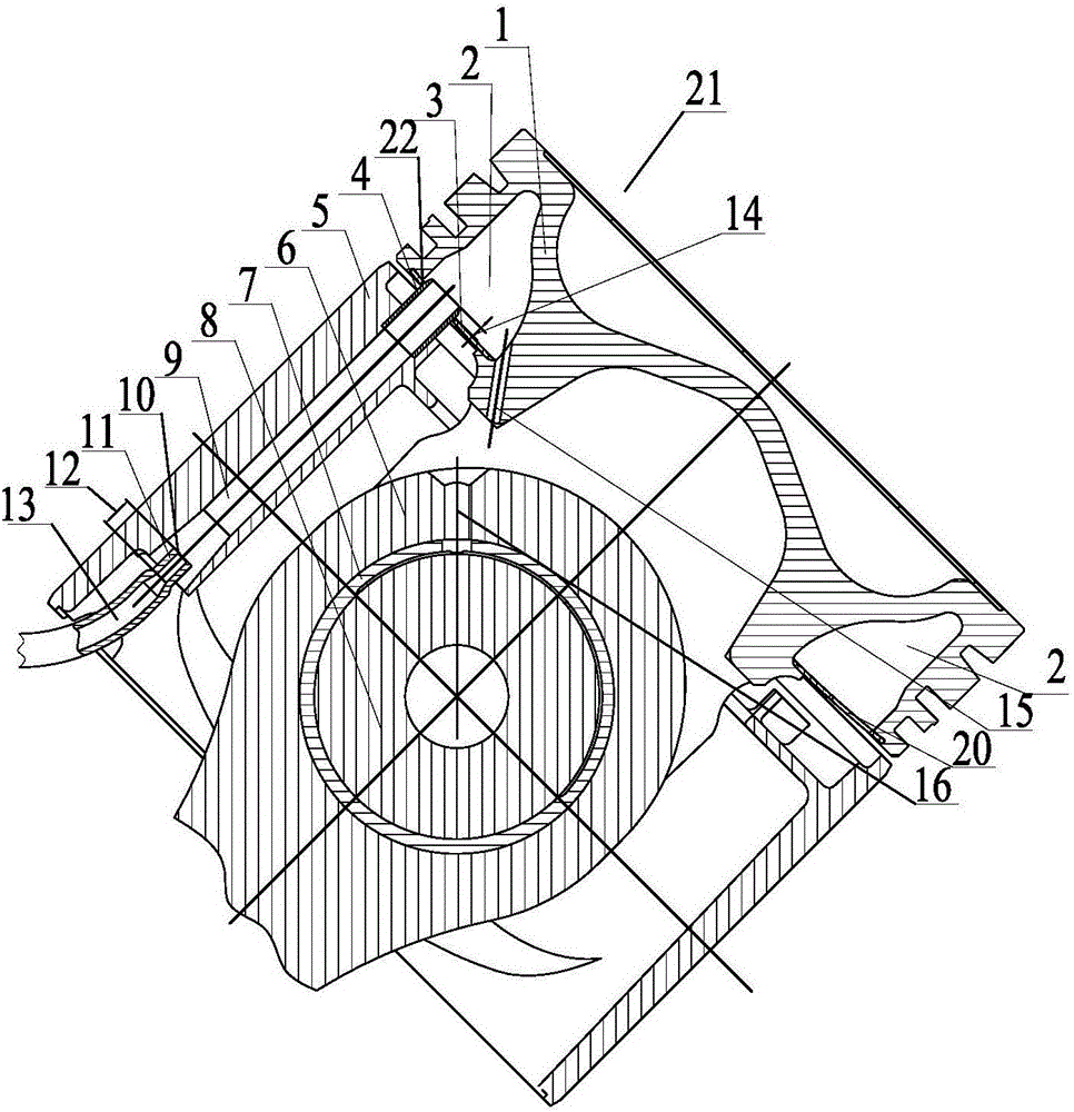 往復(fù)活塞式V型發(fā)動(dòng)機(jī)活塞連桿冷卻潤滑結(jié)構(gòu)的制作方法與工藝