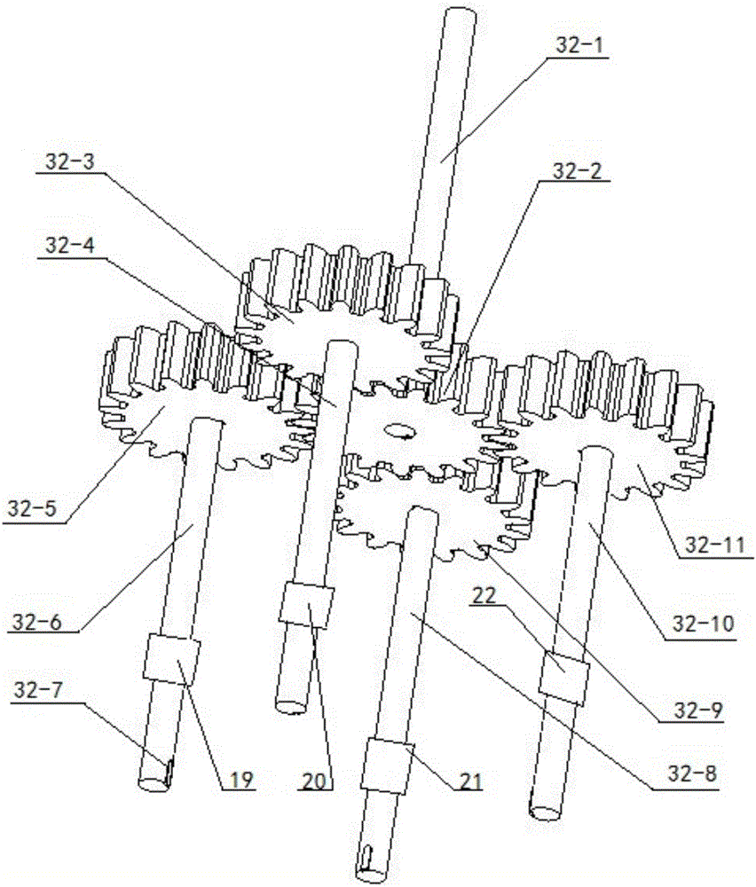 一種車用發(fā)動機(jī)油?電?氣混合動力輸出裝置的制作方法