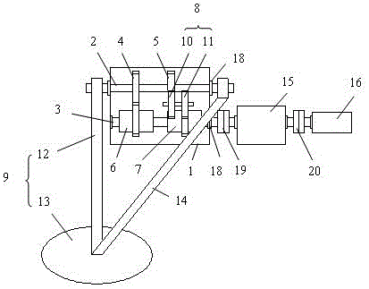 波浪動(dòng)力機(jī)構(gòu)及具有該機(jī)構(gòu)的海洋波浪能發(fā)電機(jī)的制作方法與工藝