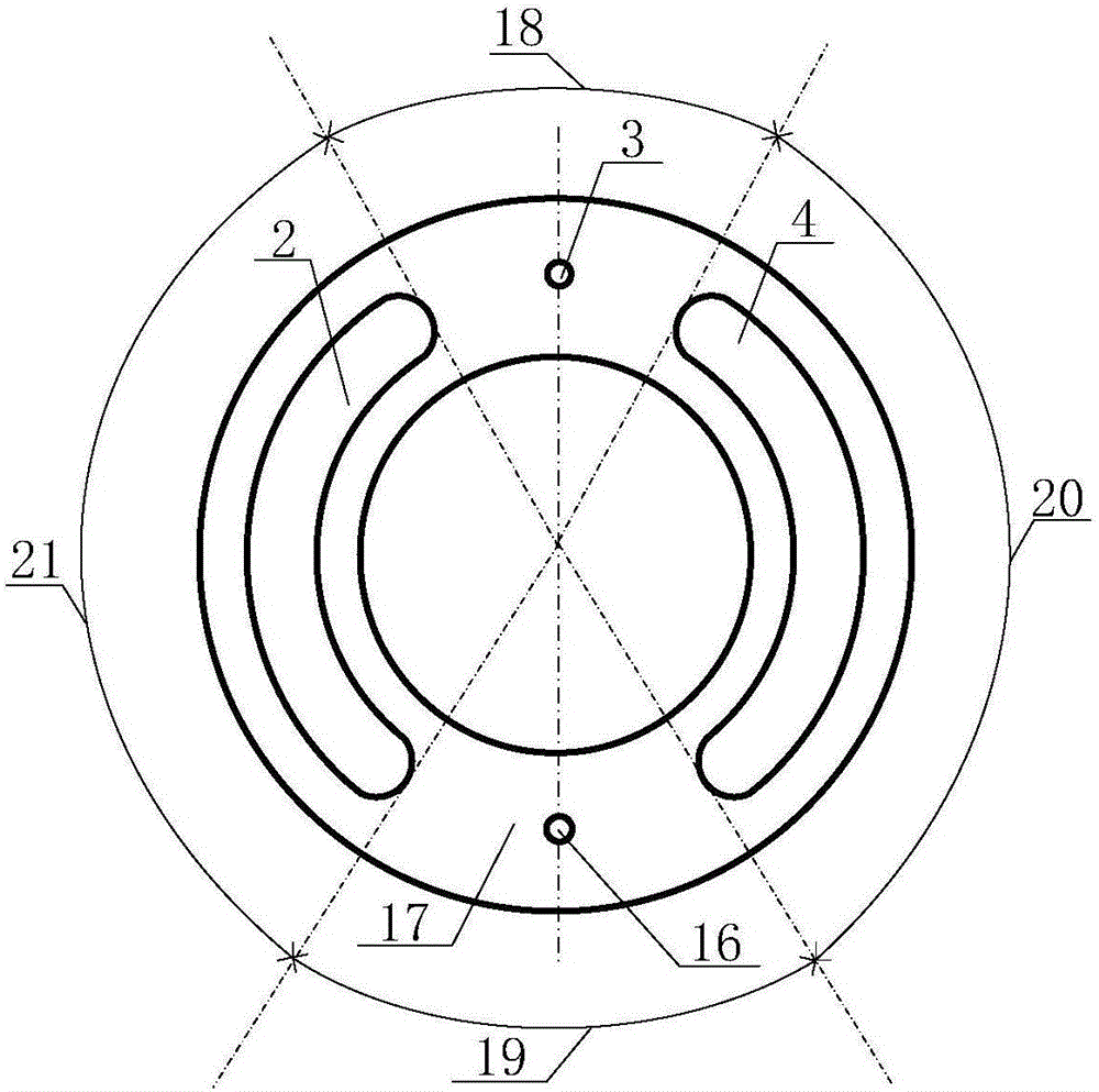 一種集成在柱塞泵內(nèi)的可調(diào)衰減頻率的壓力脈動衰減裝置的制作方法