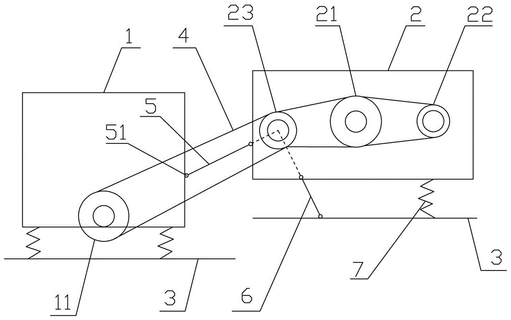 客車空調(diào)壓縮機(jī)總成隔振與皮帶穩(wěn)定運(yùn)行的機(jī)構(gòu)的制作方法與工藝