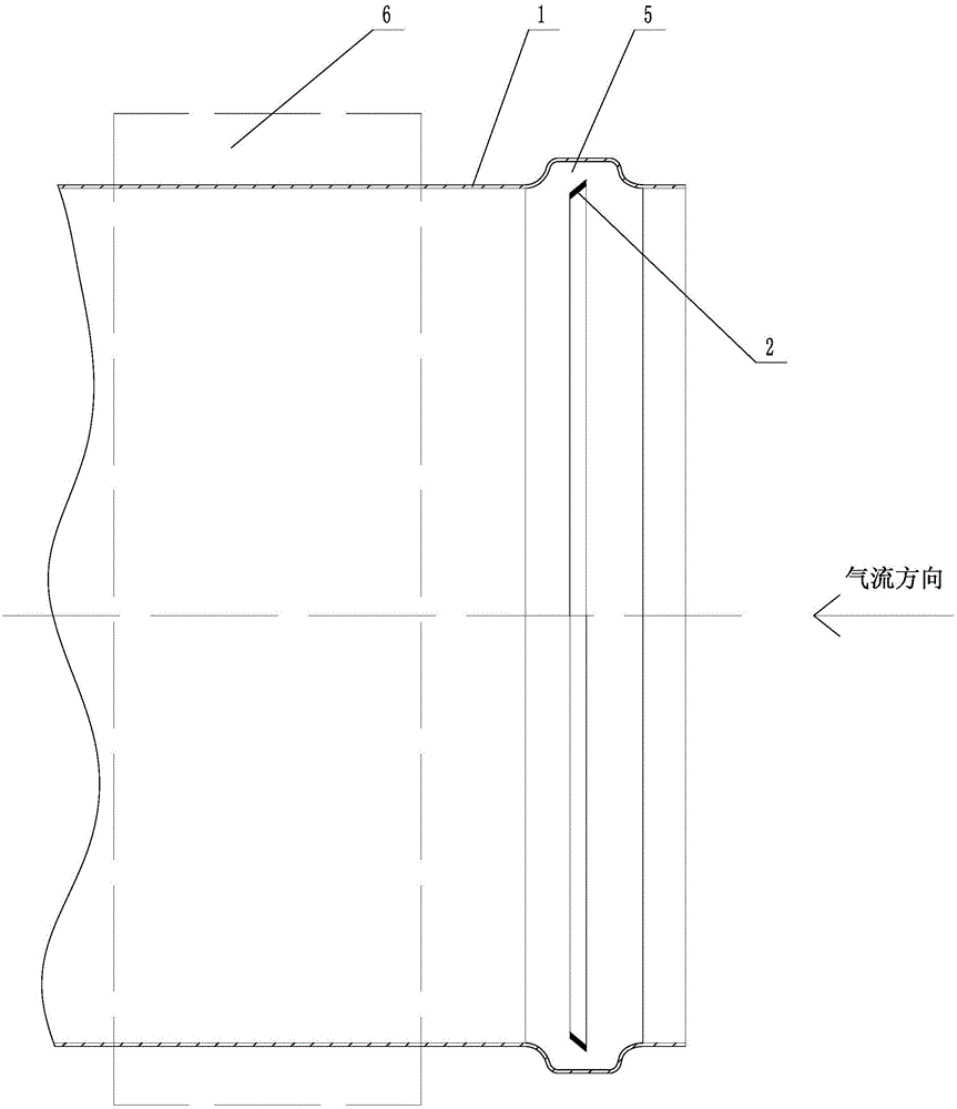 地鐵軸流風機旋壓成型整體式防喘振裝置的制作方法